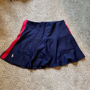 Polo by Ralph Lauren Blue and Red Skater Mini Skort